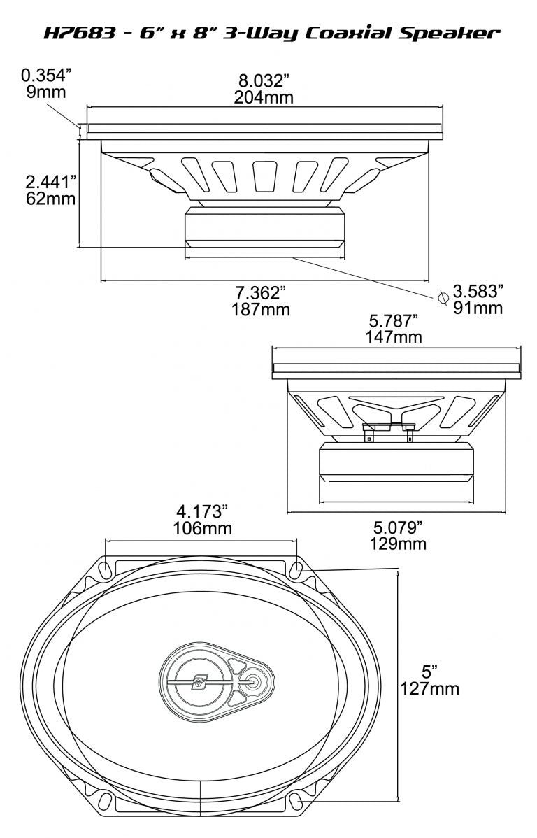 H7683 - HED Series 6