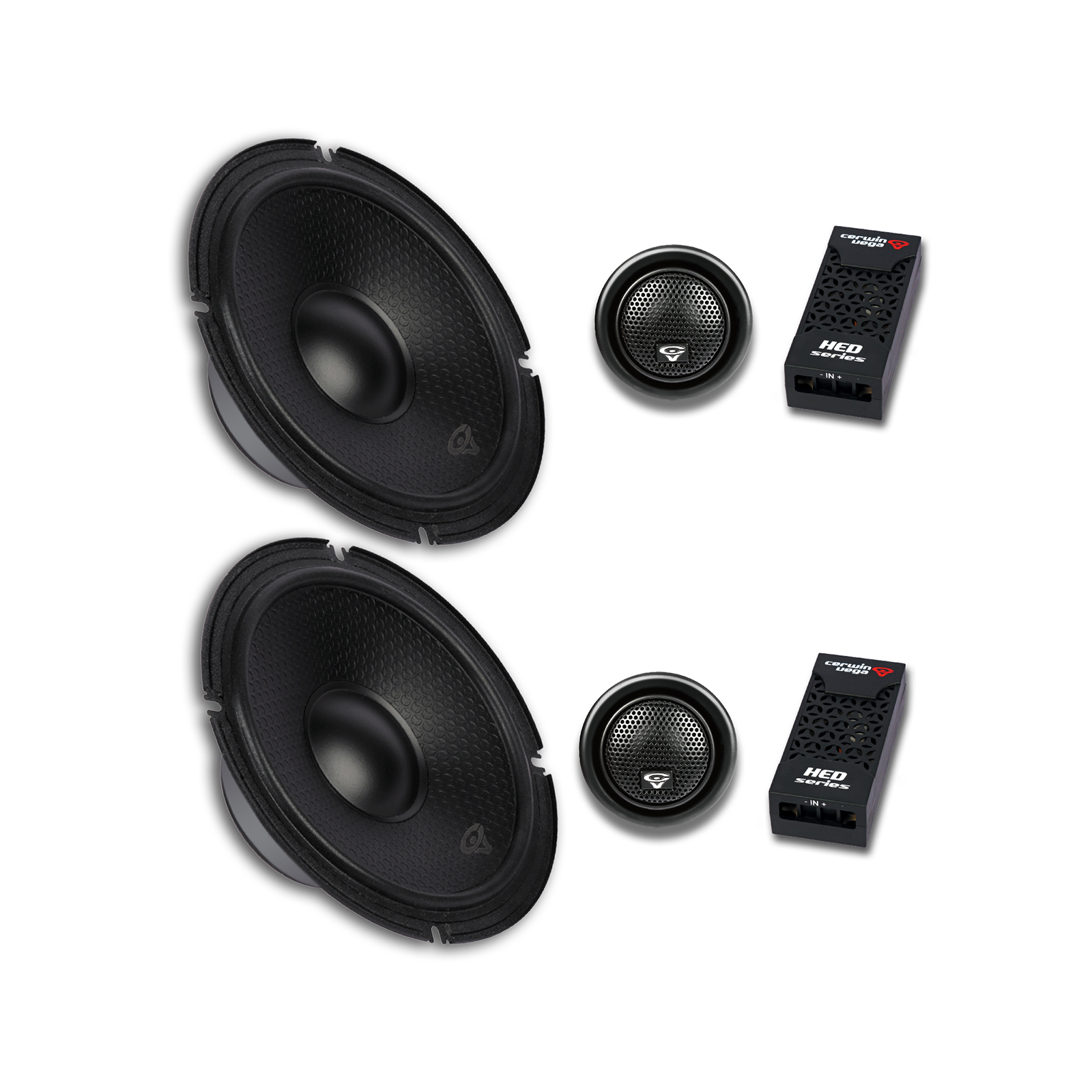 H80C - HED 2025 Edition - 8” 2-Way Component Full Range Speaker set