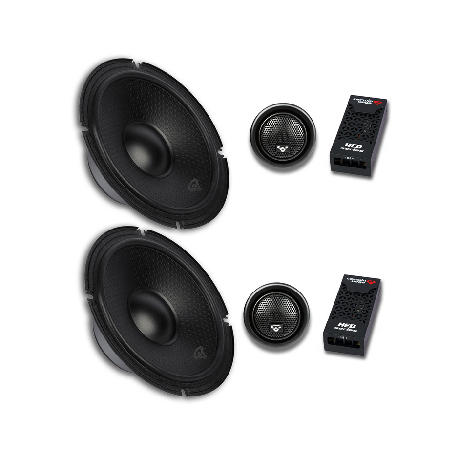 H80C - HED 2025 Edition - 8” 2-Way Component Full Range Speaker set
