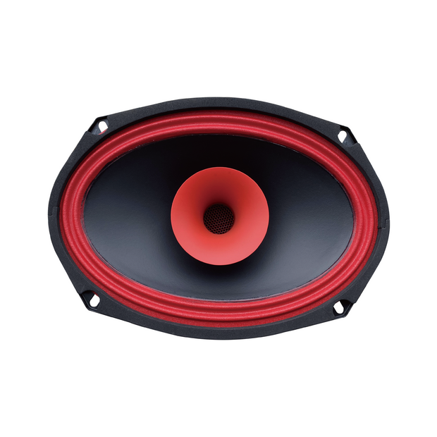 HEDPS69 - 6"X9” 2-WAY PRO STYLE MIDRANGE SHALLOW MOUNT SPEAKER (SINGLE)