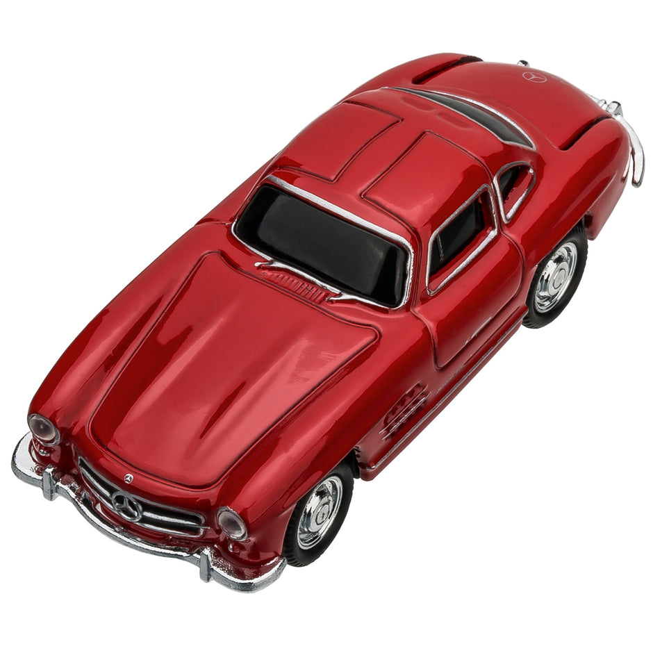 Autodrive Mercedes-Benz 300SL AMG 1:72 Die Cast Metal 8GB USB Flash Drive Red