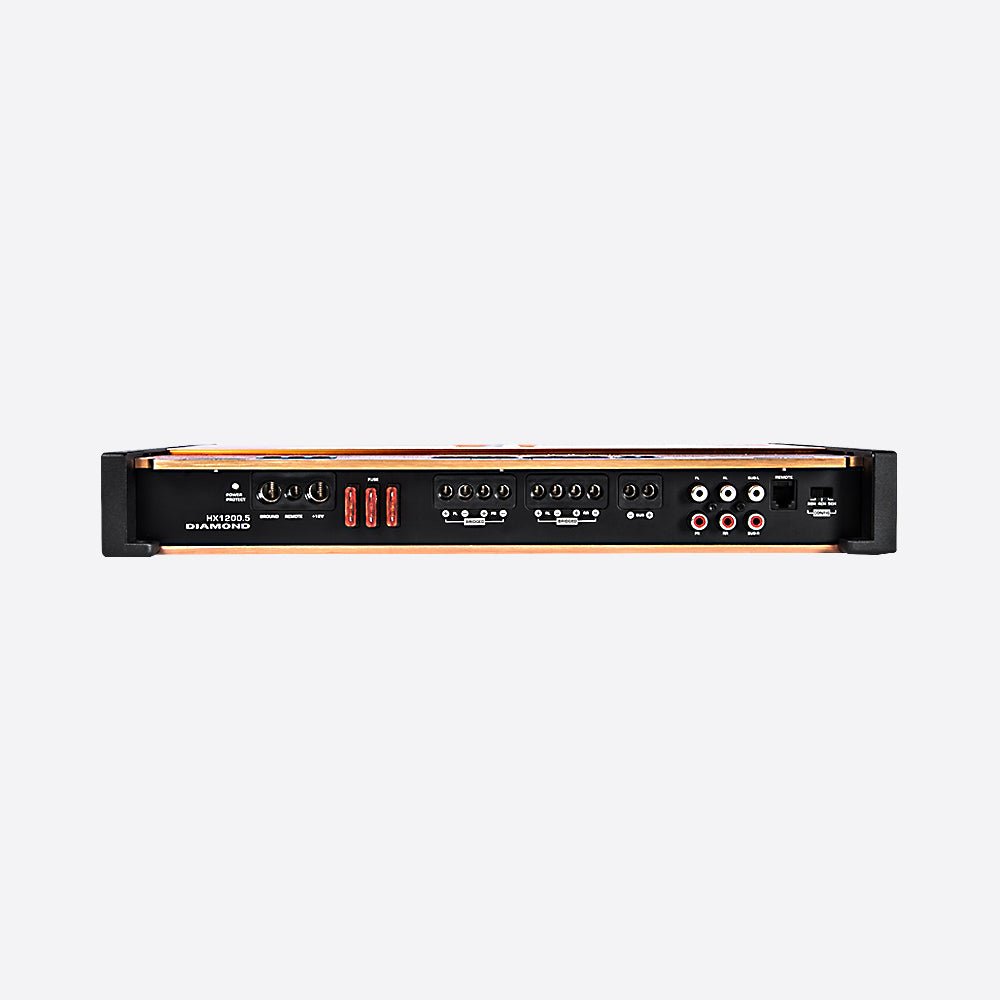HX1200.5D - HEX Series 5 - Channel 1200W RMS Full Range Class D Amplifier - HX1200.5D - Diamond Audio