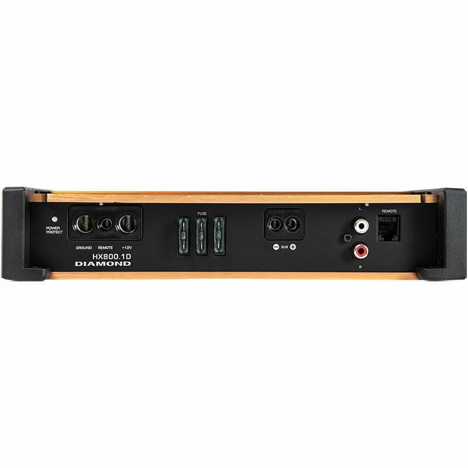HX800.1D - HEX Series 800W RMS Class D Monoblock Amplifier - HX800.1D - Diamond Audio