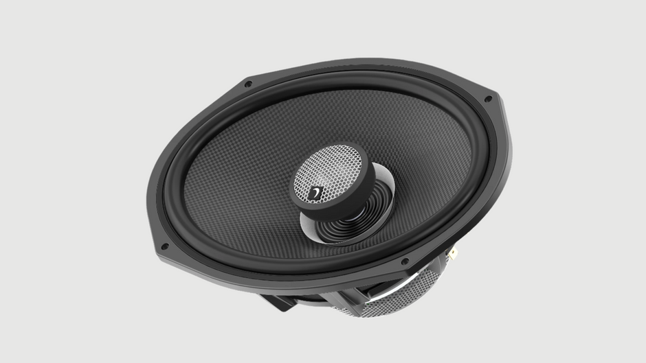 HXM69F4BK- 6"x9" 2-WAY HIGH OUTPUT MARINE SPEAKER (4Ω)