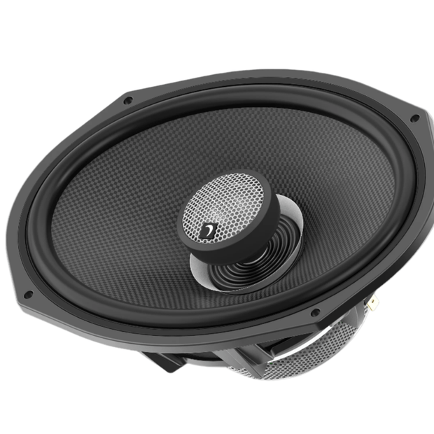 1998 - 2013 HARLEY DAVIDSON® CUT IN SPEAKER LID KIT WITH HXM69F2BK (2Ω) - MSHXM69F2BKLK13 - MSHXM69F2BKLK13 - Diamond Audio