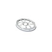 Diamond Audio HXM69FGW 6x9 flush mount grills, brushed aluminum and white - view 3