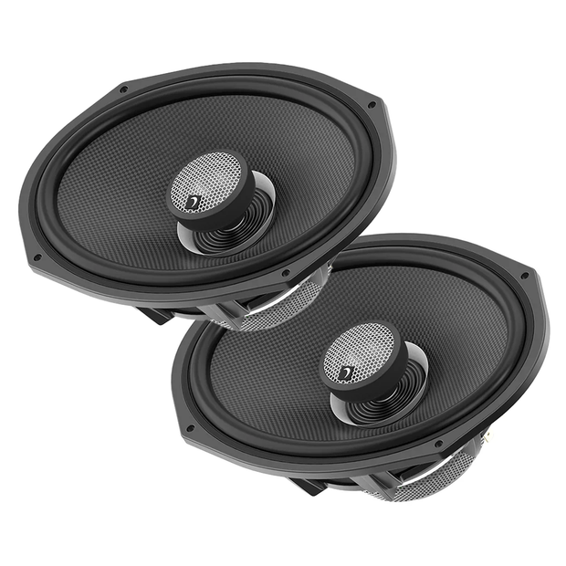 HXM57F2BK - 5×7" 2 - WAY HIGH OUTPUT HARLEY DIRECT REPLACEMENT SPEAKER (2Ω) PER PAIR - HXM57F2BK - Diamond Audio
