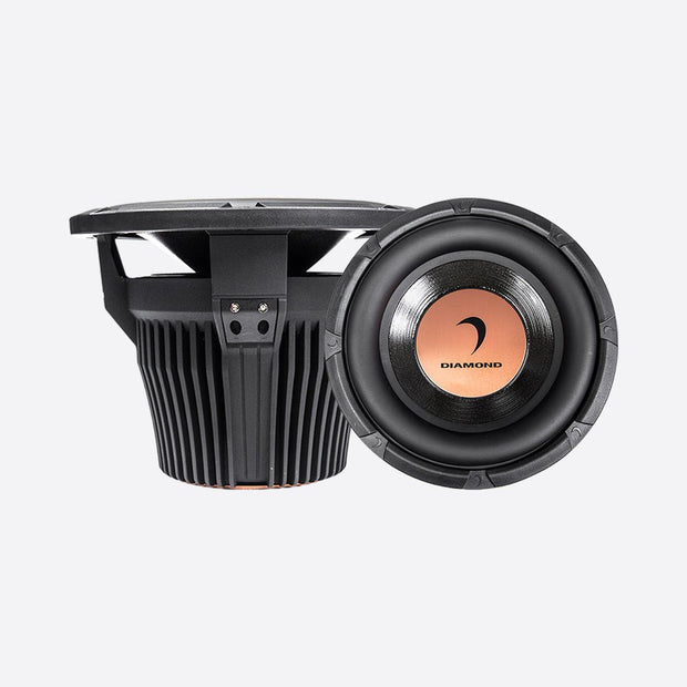 HXP102 - HEX Pro 10" 2Ω Dual Voice Coil Subwoofer 700W RMS - HXP102 - Diamond Audio