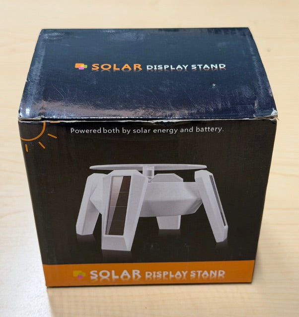 Solar Small Rotating Display Stand