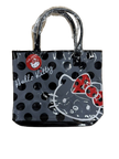 Hello Kitty Sanrio Travel Tote Bag with a Polka Dot Design - 16