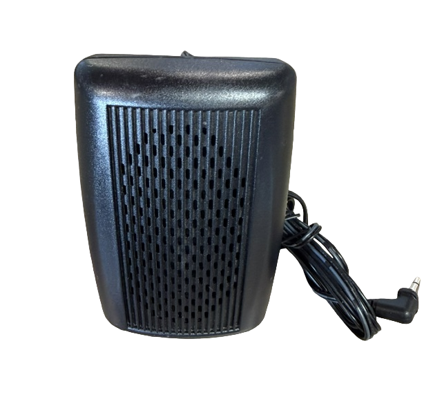 Black 5 Watts Compact External Speaker for Car Radios or CB Radios 3.5 mm Jack 2 pcs.