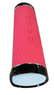 CERTIFIED Portable Speaker with FM Radio MICRO SD USB AUX Port & Built-In Rechargable Battery Pink - 7 x 2 x 2 inch
