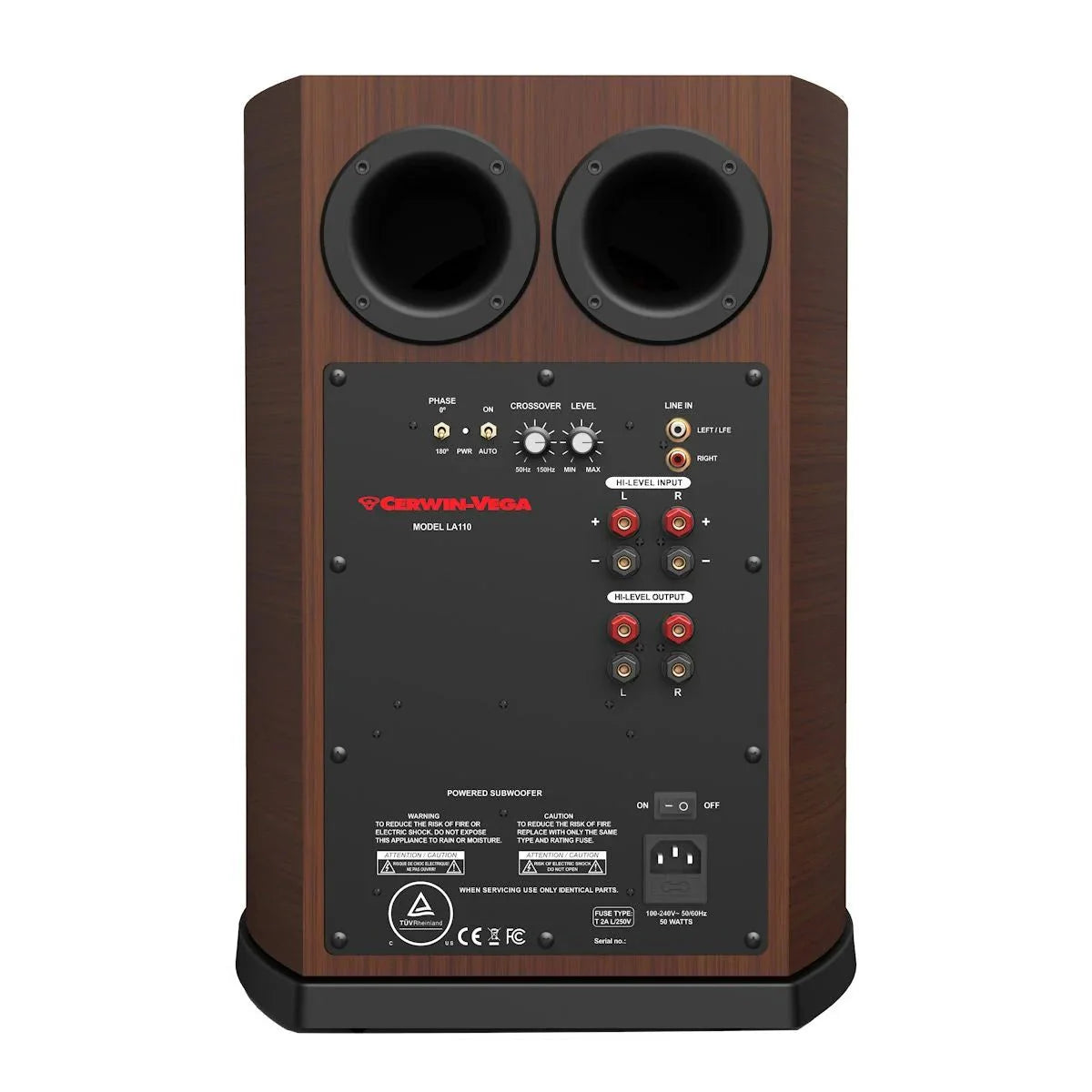 LA SERIES 10” HOME THEATER POWERED SUBWOOFER - LA110 - Cerwin Vega