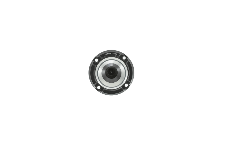 M075T2 - MOTORSPORT 1” COMPRESSION HORN TITANIUM DOME SHALLOW TWEETER - M075T2 - Diamond Audio