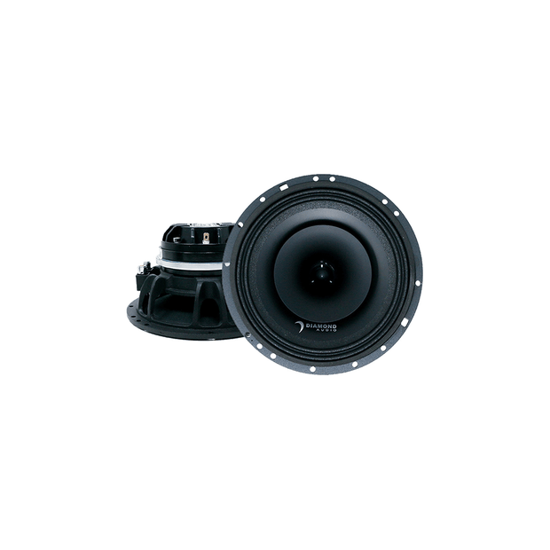 MP Series 6.5" 2-Way Full-Range Coaxial Speaker w/1" Horn Tweeter (4Ω) - MP654