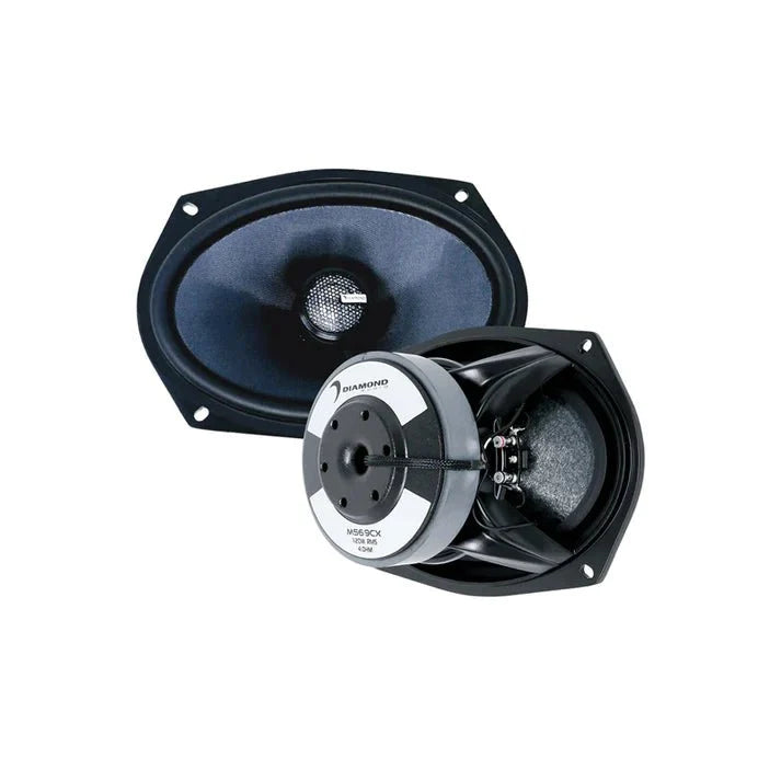 1998 - 2013 Harley Davidson® Cut In Lid Kit with MS69CX Speaker (4Ω) - MS694CX2LK13 - MS694CX2LK13 - Diamond Audio