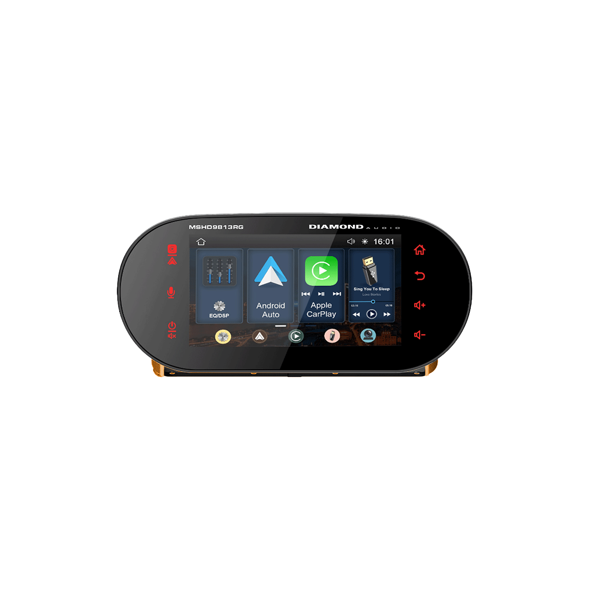Diamond Audio MSHD9813RG Road Glide plug-and-play digital media receiver - view 1