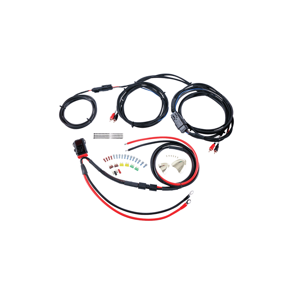 1998 - 2019 Harley Davidson 2 - Ch Audio Wiring Kit (All Harley Baggers) - MSHR2 - MSHR2 - Diamond Audio