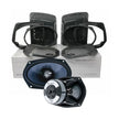 1998 - 2013 Harley Davidson® Cut In Lid Kit with MS69CX Speaker (4Ω) - MS694CX2LK13 - MS694CX2LK13 - Diamond Audio