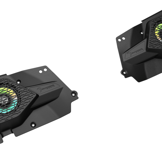 Polaris RZR 2014-2018 Rear Speaker Panel Kit with HXM65F4 Marine Speakers   Diamond Audio Polaris RZR 2014-2018