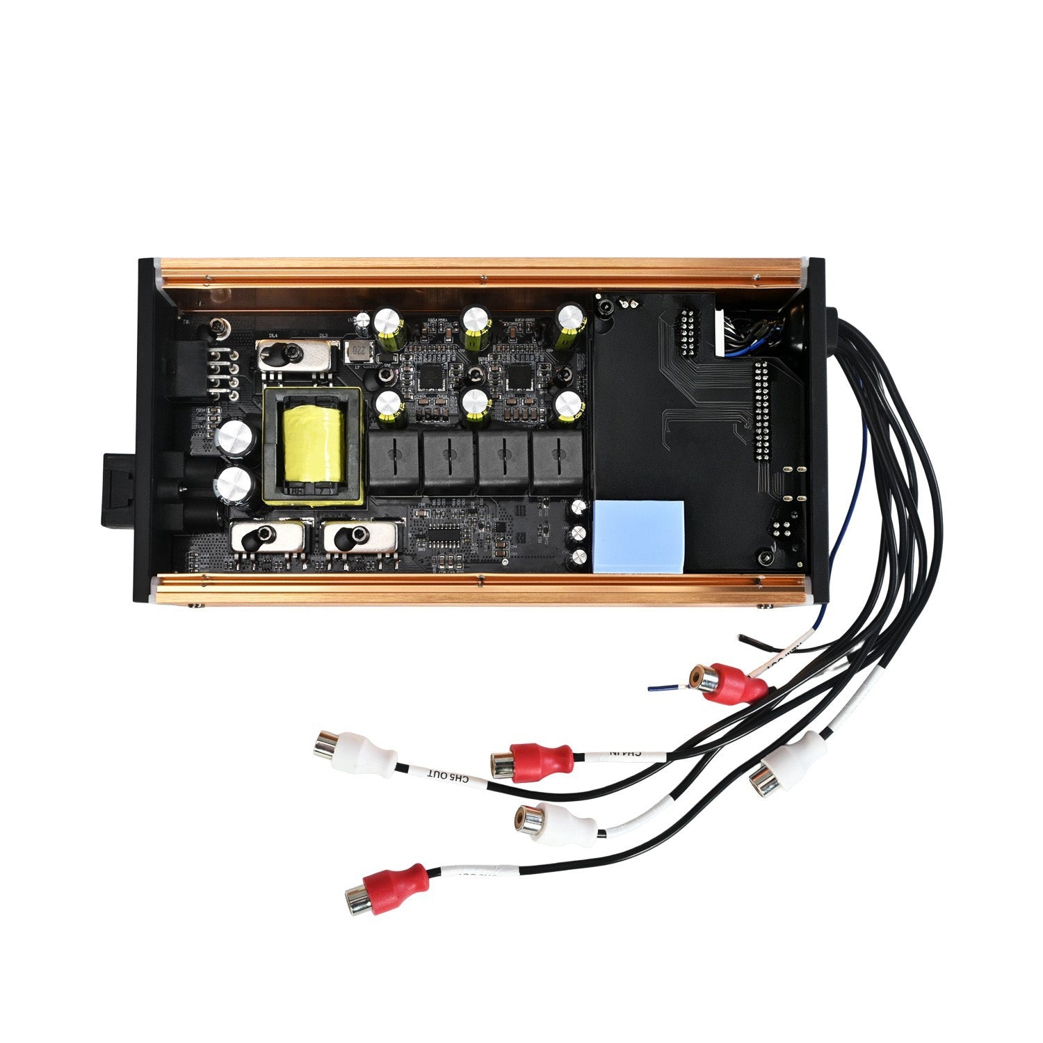 4-Channel 1200W RMS CLASS D Amplifier with 6CH DSP - NEO12004DSP - NEO12004DSP - Diamond Audio