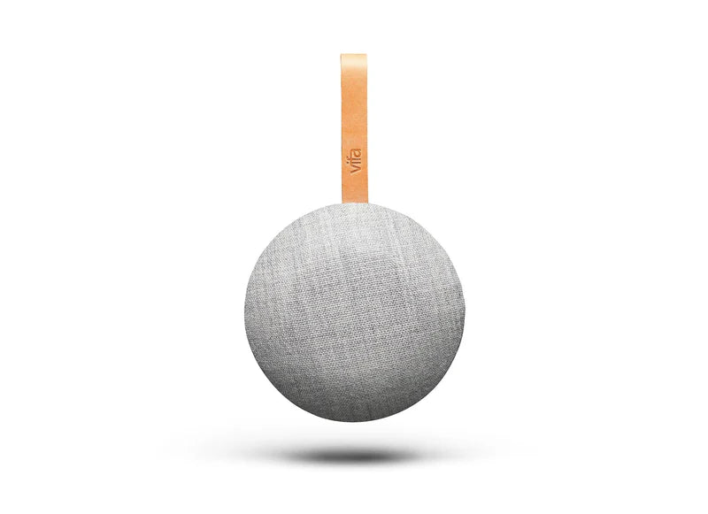 Vifa Reykjavik - Bluetooth Speaker| Nordic Design | Perfect Portable Wireless Speaker for Apple iPhone iOS and Samsung Android (Sandstone Grey)
