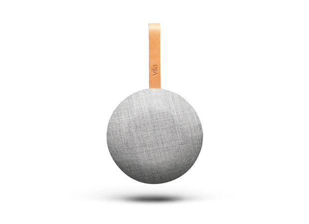 Vifa Reykjavik - Bluetooth Speaker| Nordic Design | Perfect Portable Wireless Speaker for Apple iPhone iOS and Samsung Android (Sandstone Grey)