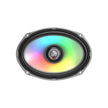 The Cerwin Vega RPM Stroker SM69F4 speaker is a 6x9 marine model featuring an oval design with a metallic grille and 1