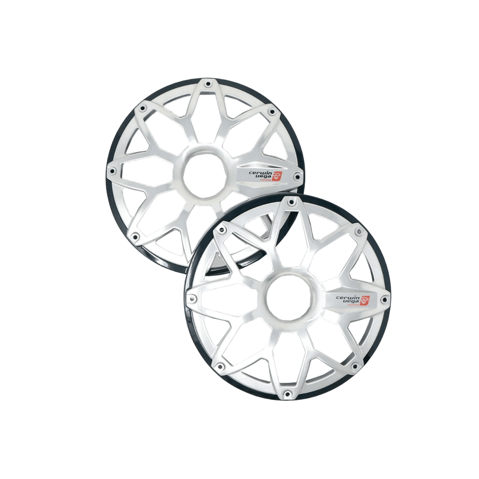 RPM Stroker 6.5” Flush Mount Speaker Grill, Pair (Black) - SM65FGB - Cerwin Vega