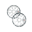 RPM Stroker 6.5” Flush Mount Speaker Grill, Pair (Black) - SM65FGB - Cerwin Vega