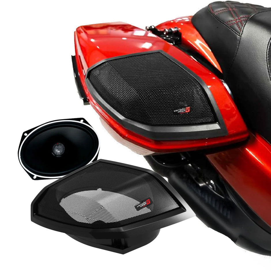 2024+ Harley Davidson® Cut - In Lid Kit with Stroker ST692CX2 (2Ω) Speakers - RPMST692LK24 - Cerwin Vega