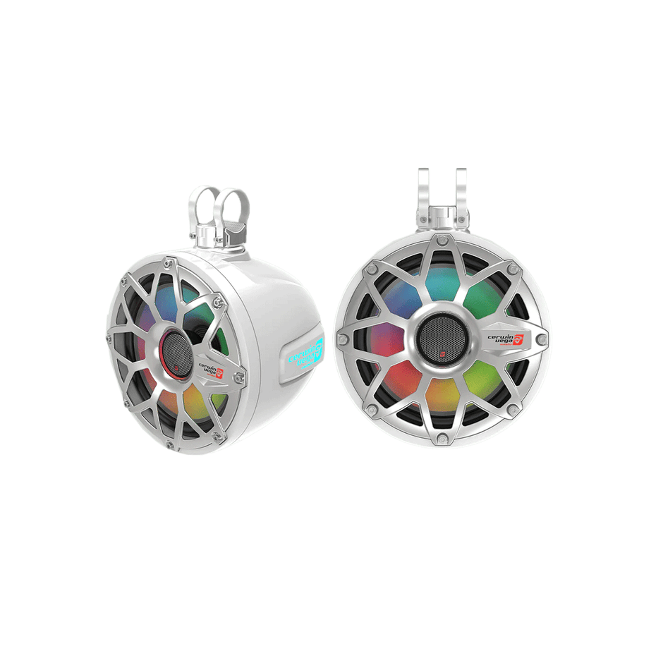 2 - Way Speaker System - Pair, Black & White - Cerwin Vega