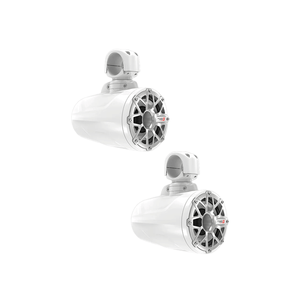2 - Way Speaker System (Pair), Black and White Coated Voice Coil Injection PP Cone Rubber Surround - Cerwin Vega