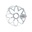 Cerwin-Vega SM65FGW 6.5 Inch RPM Stroker Flush Mount Speaker Grill White and Stainless Pair