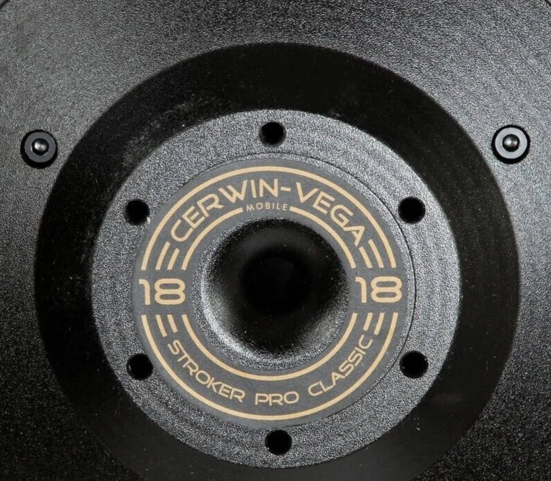 Stroker Pro Classic 18″ Single Voice Coil SPL Subwoofer (2Ω) - SPCL182 - Cerwin Vega