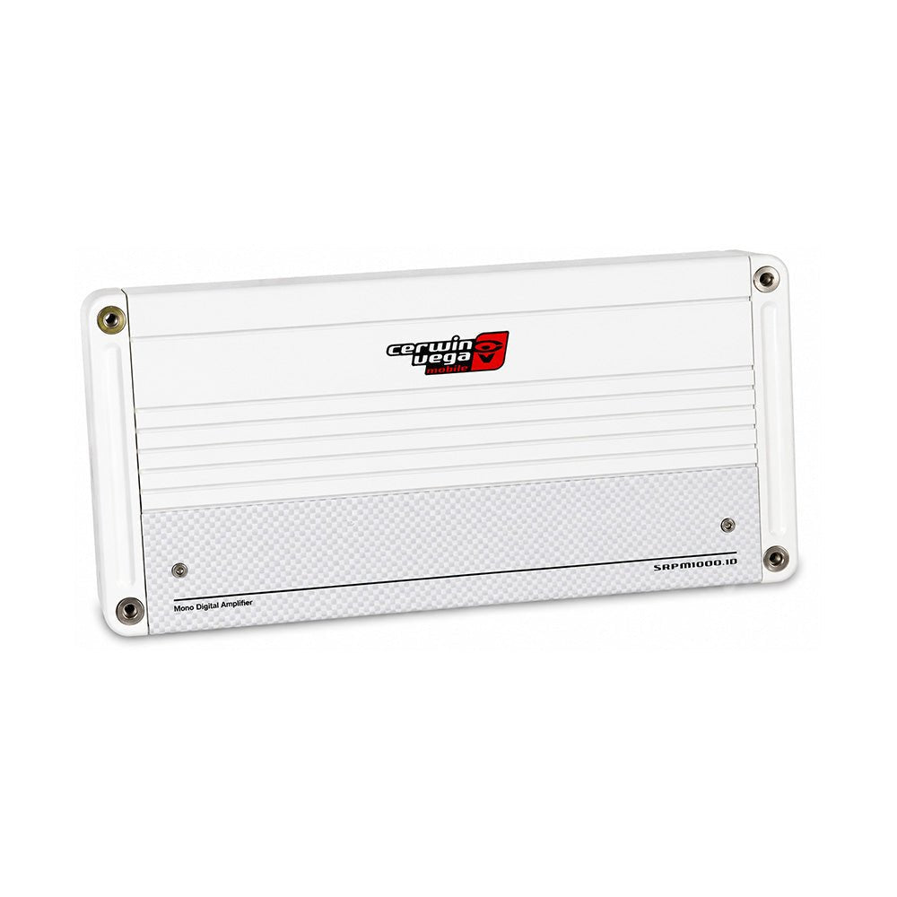 1 - Channel SRPM Stroker Monoblock Class - D Amplifier (White) - SRPM1000.1DW - Cerwin Vega
