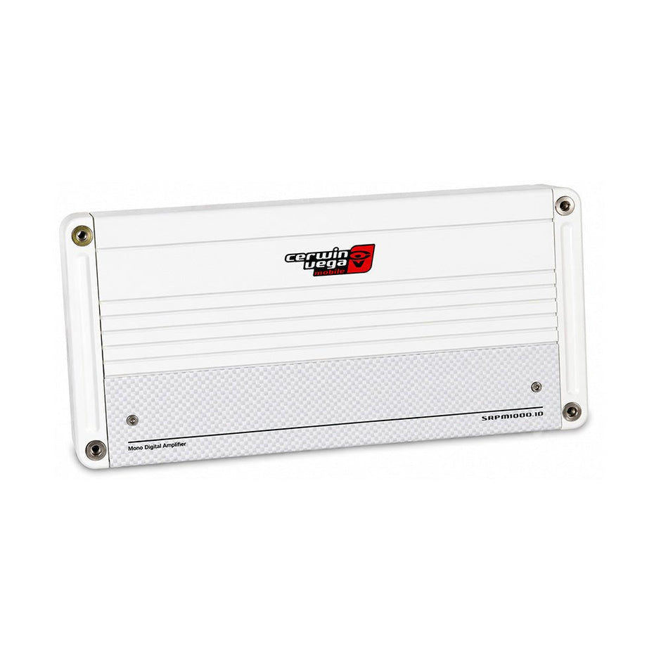 1 - Channel SRPM Stroker Monoblock Class - D Amplifier (White) - SRPM1000.1DW - Cerwin Vega