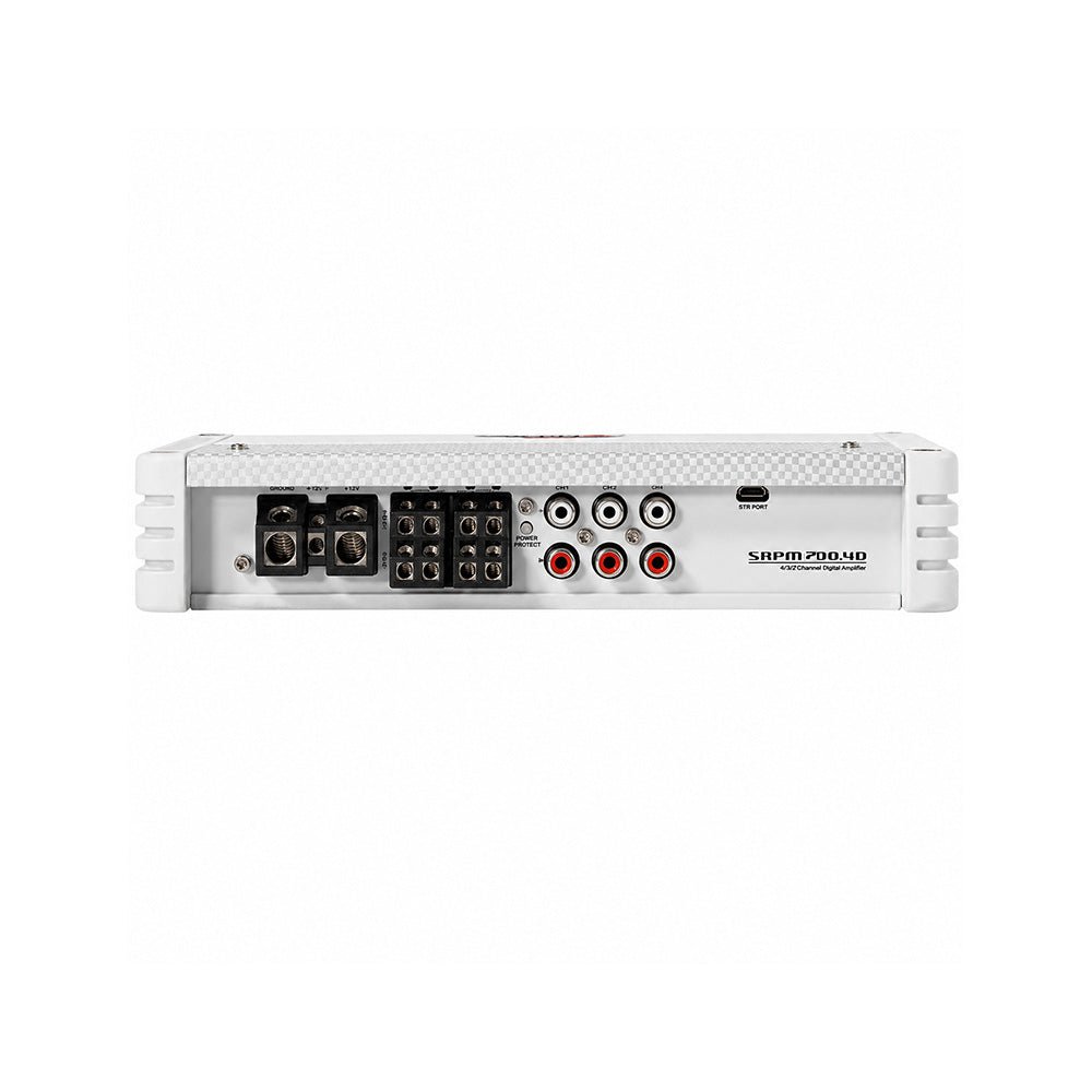 4 - Channel SRPM Stroker Full Range Class - D Amplifier (White) - SRPM700.4DW - Cerwin Vega