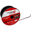 12 Gauge Black w/Red Edge OFC Speaker Wire 100Ft Spool - SW12G100 - Cerwin Vega