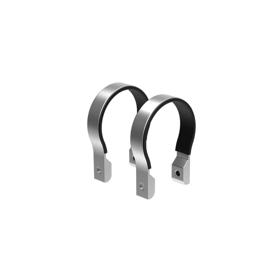 CLAMP RING for pods, extruded aluminum, anodizing silver or black,rubber pads - Cerwin Vega