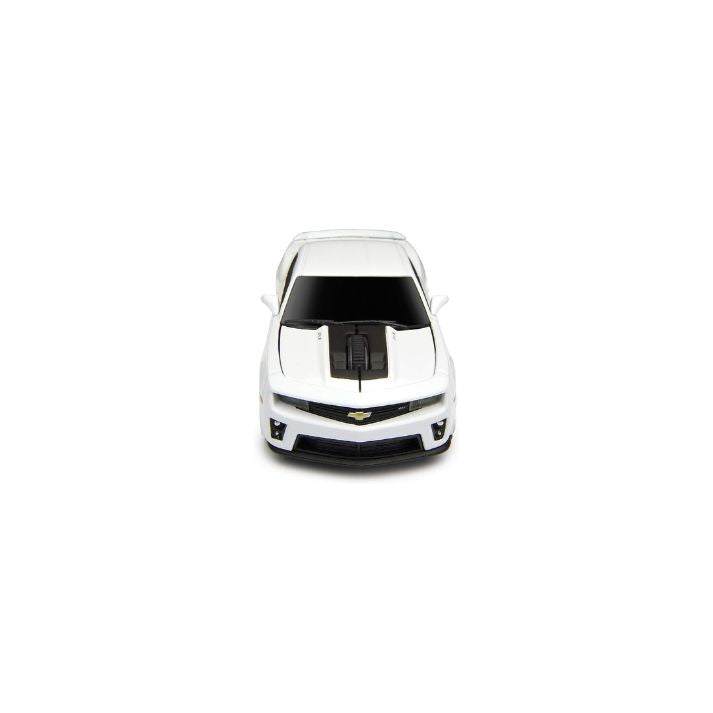Certified Wireless Computer Mouse - Computer Accessories - White Wirelesss Mouse, Sport's Car Design with LED Lights - Style #C95903W