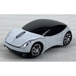 Computer Wireless Mouse Futuristic Car Shape Optical Mice USB 2.4Ghz 2 Button for PC Laptop (Black)