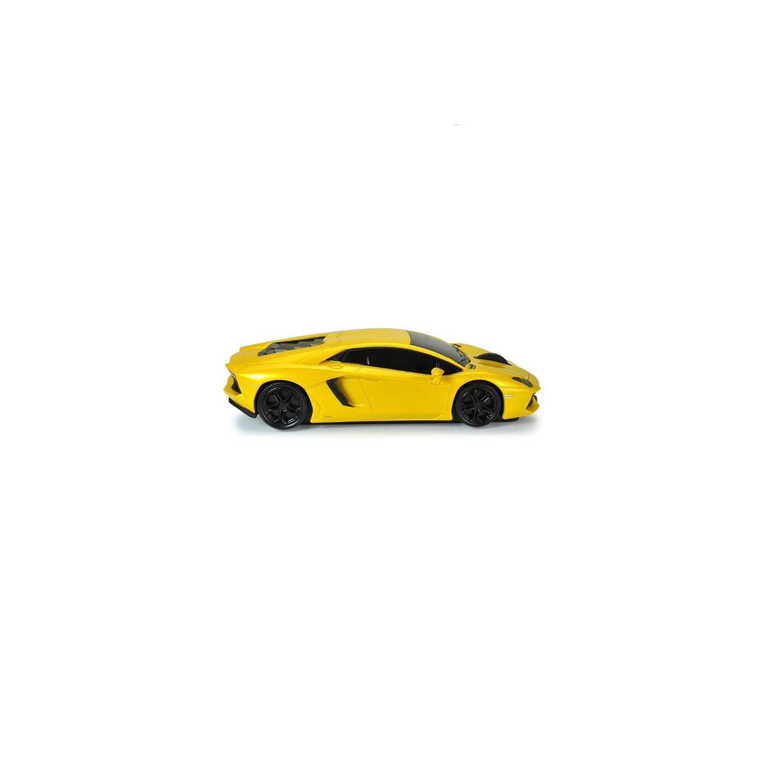 Wireless Computer Mouse - Computer Accessories - Yellow Wirelesss Mouse, Sport's Car Design with LED Lights - Style# L95901