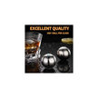 Certified Reusable Ice Cubes & Metal Chilling Stainless Steel Whiskey Balls Ice Stones Set of 2 Silver 2.2