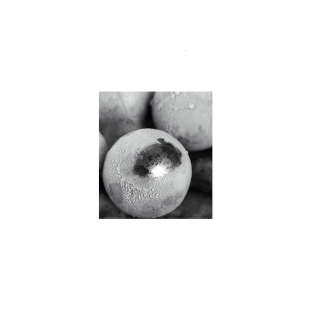 Certified Reusable Ice Cubes & Metal Chilling Stainless Steel Whiskey Balls Ice Stones Set of 2 Silver 2.2"