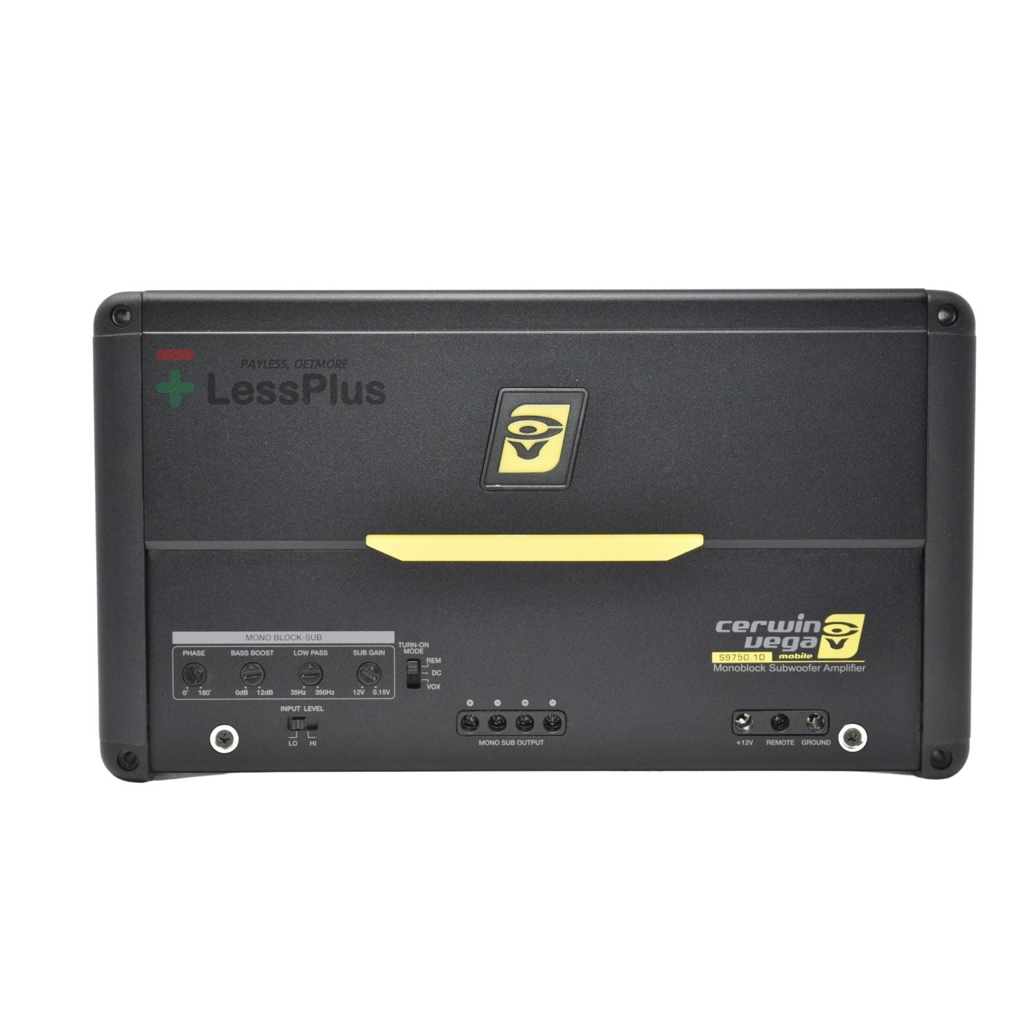 Stroker 1-Channel 500W RMS Class-D Mono Block Amplifier - S9750.1D