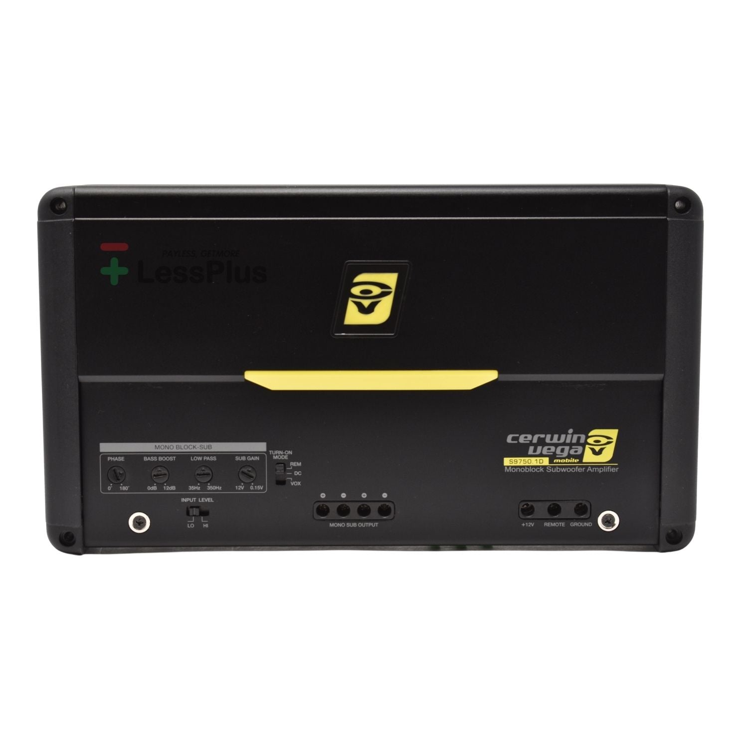 Stroker 1-Channel 500W RMS Class-D Mono Block Amplifier - S9750.1D