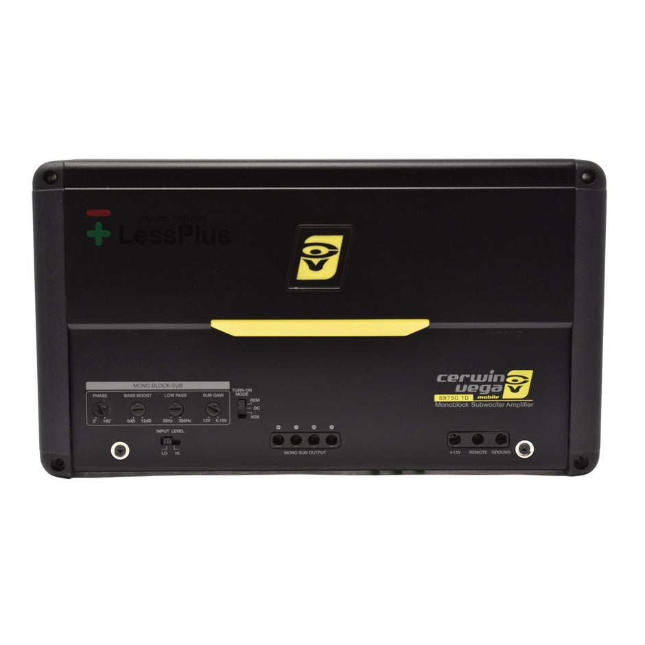 Stroker 1-Channel 500W RMS Class-D Mono Block Amplifier - S9750.1D