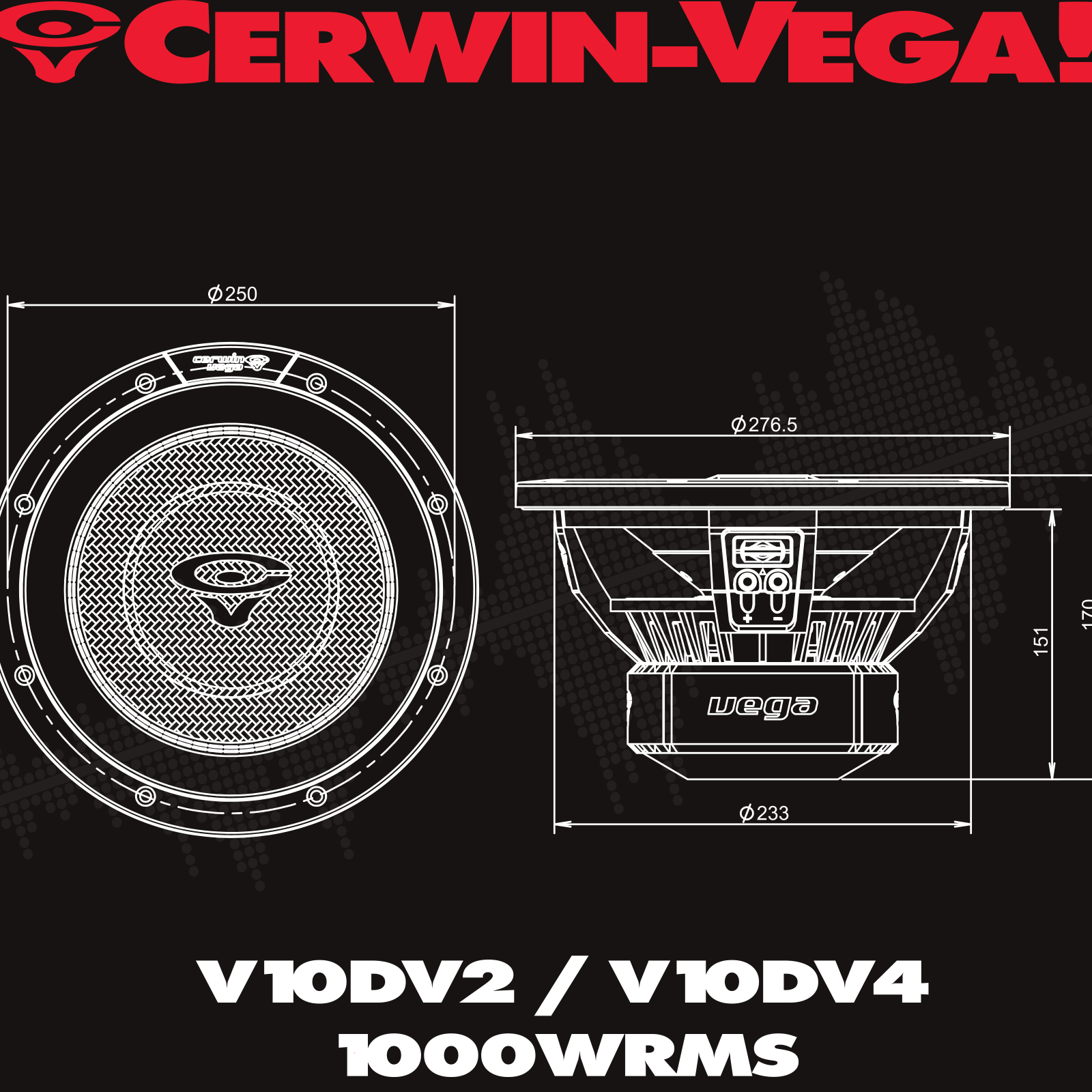 Vega 2025 Edition Subwoofer - 10