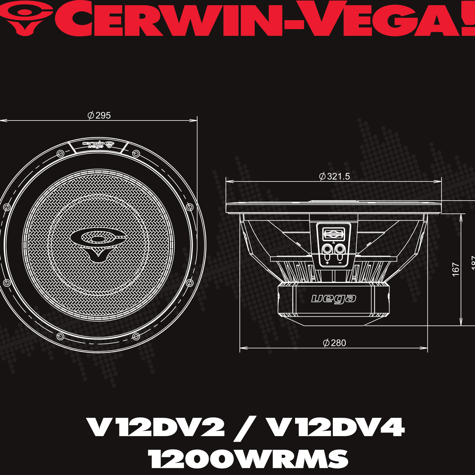 Vega 2025 Edition Subwoofer - 12